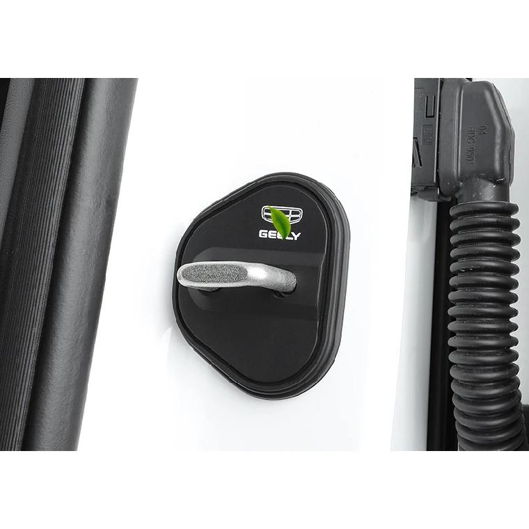 For Geely Boyue 2026 Silicone Door Lock Cover Rust Proof Soundproof Protective Cover Car Interior Modified Accessories
