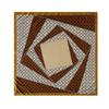 Big Scarf Spring and Summer Versatile Shawl Print European and American Color-blocking Satin Emulation Silk Twill Women's Scarf Collar