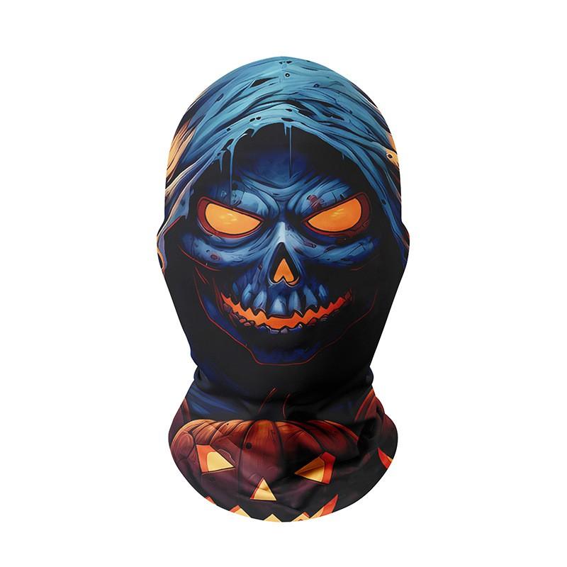 Maschera Integrale in Rete Uomo Donna Ciclismo Motocicletta Costume Divertente Copricapo Traspirante