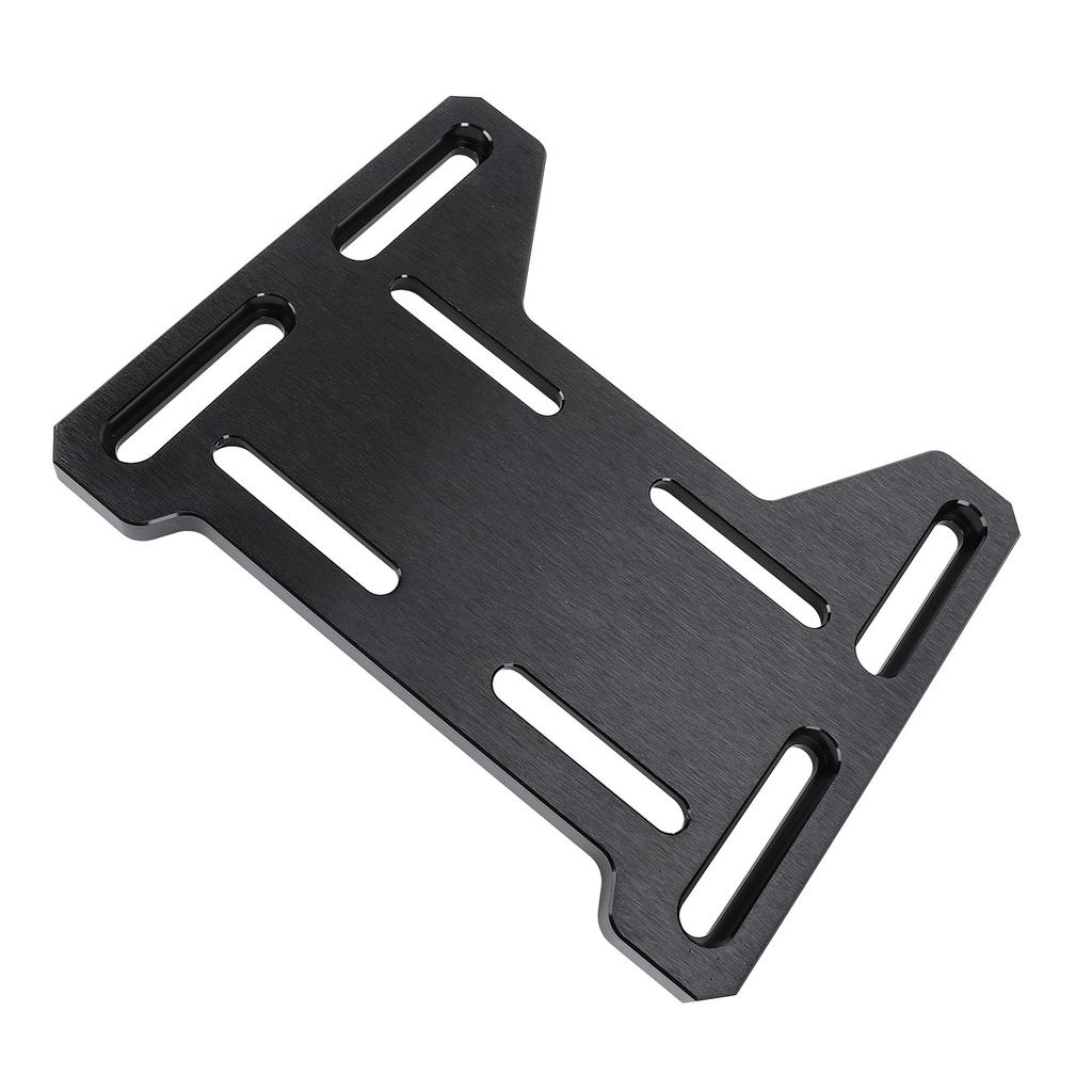 Nastavitelný adaptér držáku motoru s hardwarem Hliník Vysoká tvrdost Dlouhá životnost pro Mini Bike Go Kart Černý