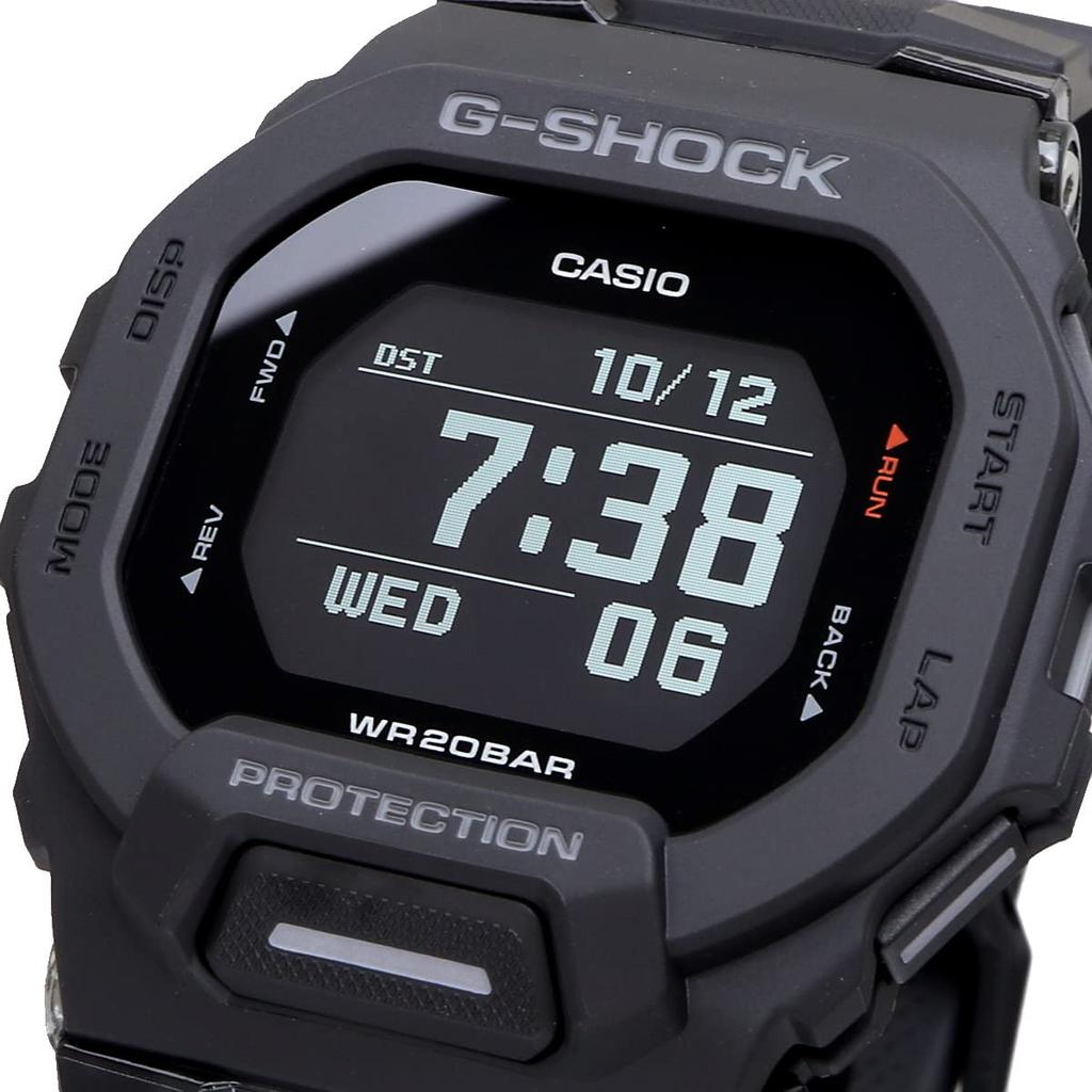 [Casio] G-SHOCK G-SQUAD Watch with Mobile Link Function GBD-200-1 Men's Black (International Model)