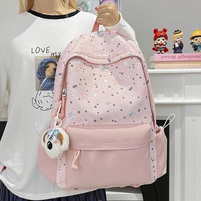 Durable, Dirt-Resistant Multi-Pocket Backpack for Middle School Girls