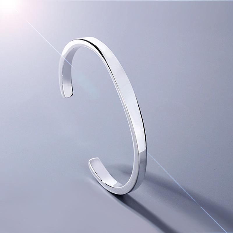 Minimalist Open Bangles for Women Sleek Polished Finish Trendy Casual Wearable Bracelet