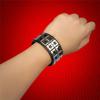 Hot Punk Double Stars Pu Leather Wristbands Bracelet Bangle 80s Fashion Style Women Men Jerwerly Gifts