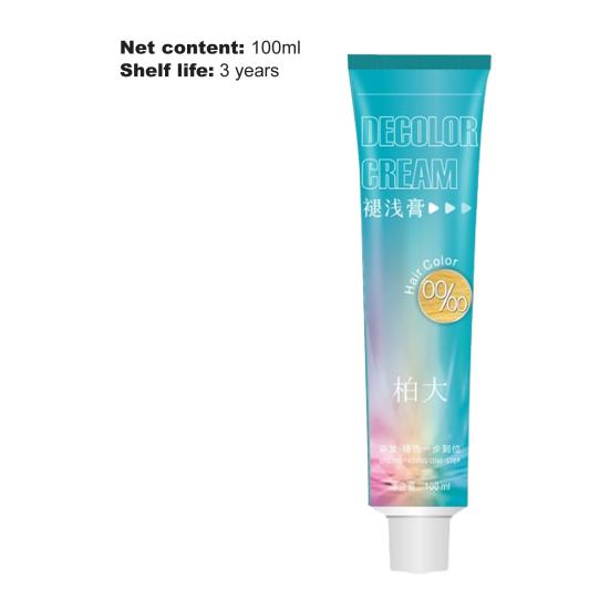 1000ml Quick Fading Hair Bleach Cream Non-Irritating Natural Extract Professional Milk Long Lasting Hair Bleaching Agent for Lady
