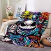 1Pc Jack Sally'S Winter Romance Blanket Soft Throw Blanket For Home Bedroom Bed Sofa Travel Office Solid Christmas Blanket