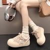 Maillard ugly cute big head shoes new 2025 popular women's winter cute bread shoes niche retro versatile board shoes