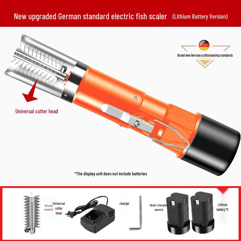 Aijiu Electric Automatic Fish Scaler and Scraper Tool