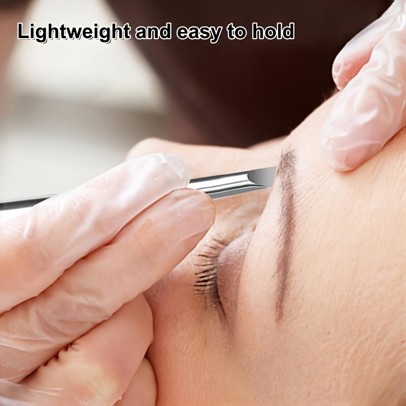 Xiaomi Stainless Steel Slant Tweezers with Non-Slip Tip - Heavy-Duty Precision for Eyebrow Grooming Eyelash Application & Trimming