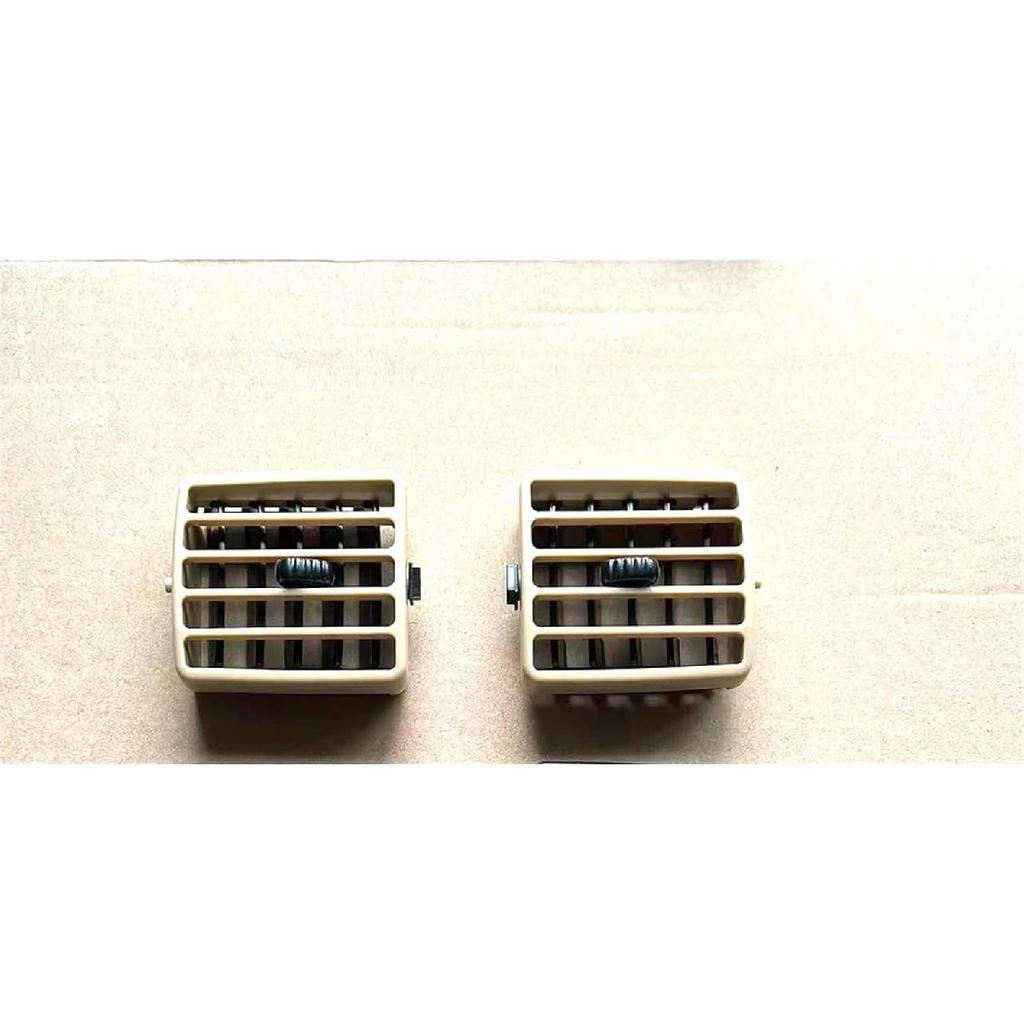 Car Rear A/C Air Conditioning Rear Outlet Vent Air Conditioner Vents Grille Compatible For Camry 2012-2017 Air Grille(Beige left)