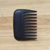 1pcs Black Square Small Hair Comb, Hair Care Specific, Large Tooth Comb Styling Tool