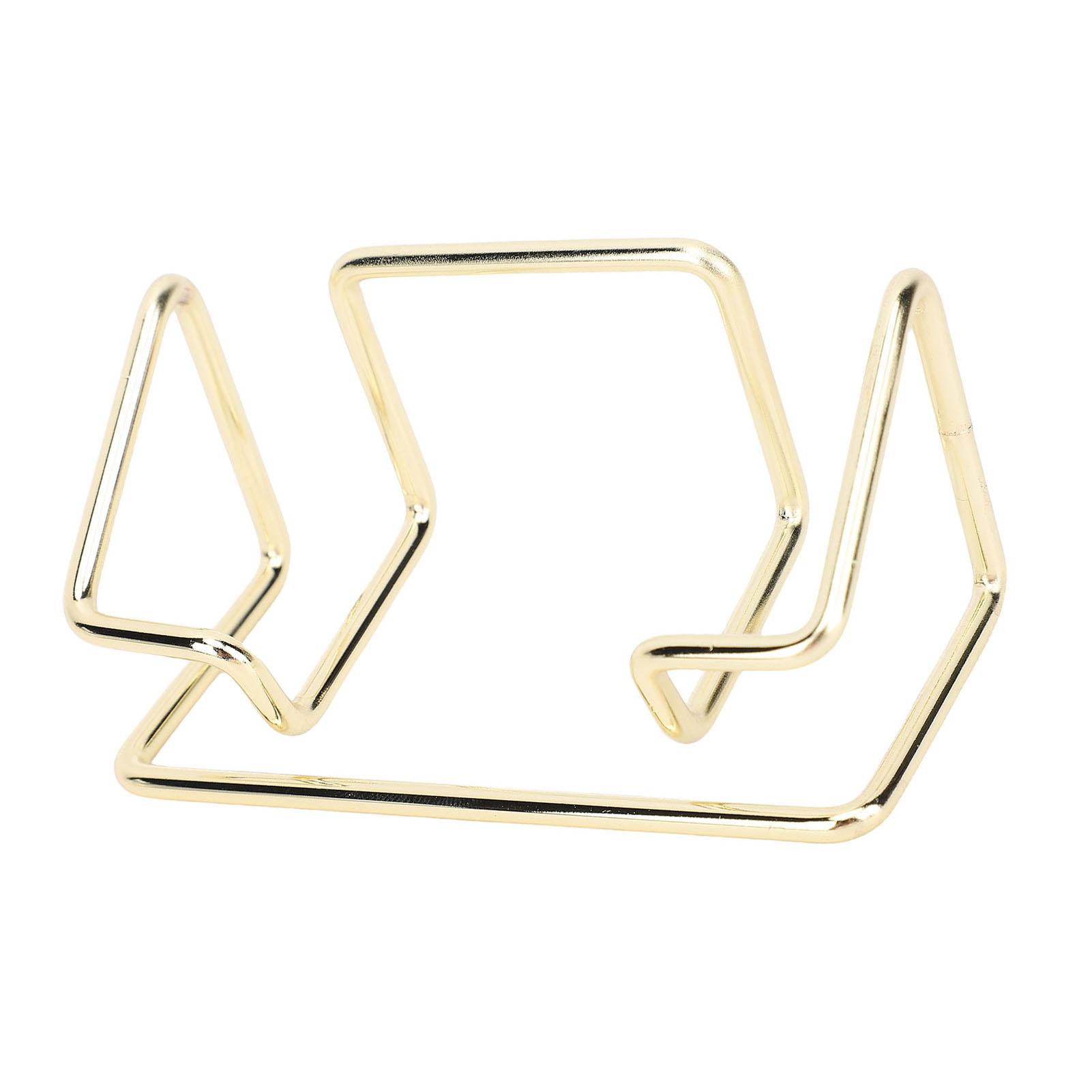 

5PCS Business Card Holder Iron Slick Multifunctional Business Card Holder Display for