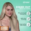 Streax Permanent Hair Colour 120 ml Pack of 1 for Women 100% Grey Coverage Rich Platinum Ash Hair Color