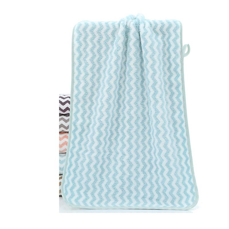 35x75cm Coral Velvet Polyester Brokátový ručník Měkký savý Pohodlný dárek Bytový textil Koupelnové potřeby