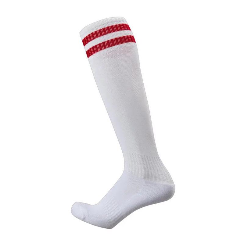 New training football socks adult children men s and women s long socks towel bottom two bars sports socks wholesale printing