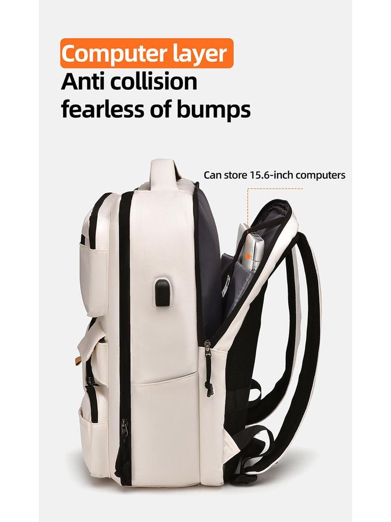 Trendy Unisex Macaron Backpack: Lightweight School, Commuting & Travel Laptop Bag