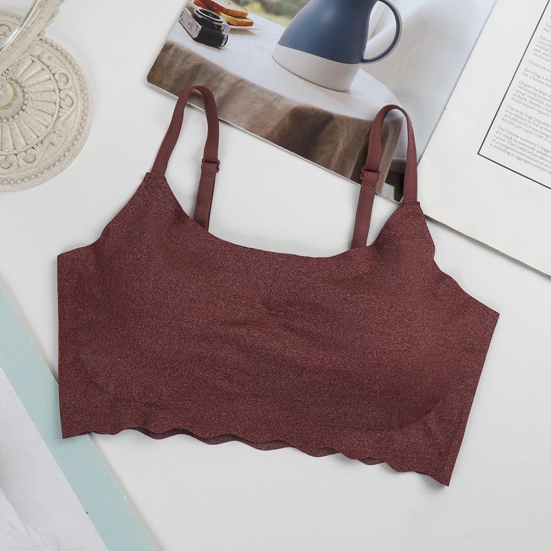 Comfortable Seamless Wireless Plus Size Yoga & Sleep Bra for Women - Beautiful Back Design
