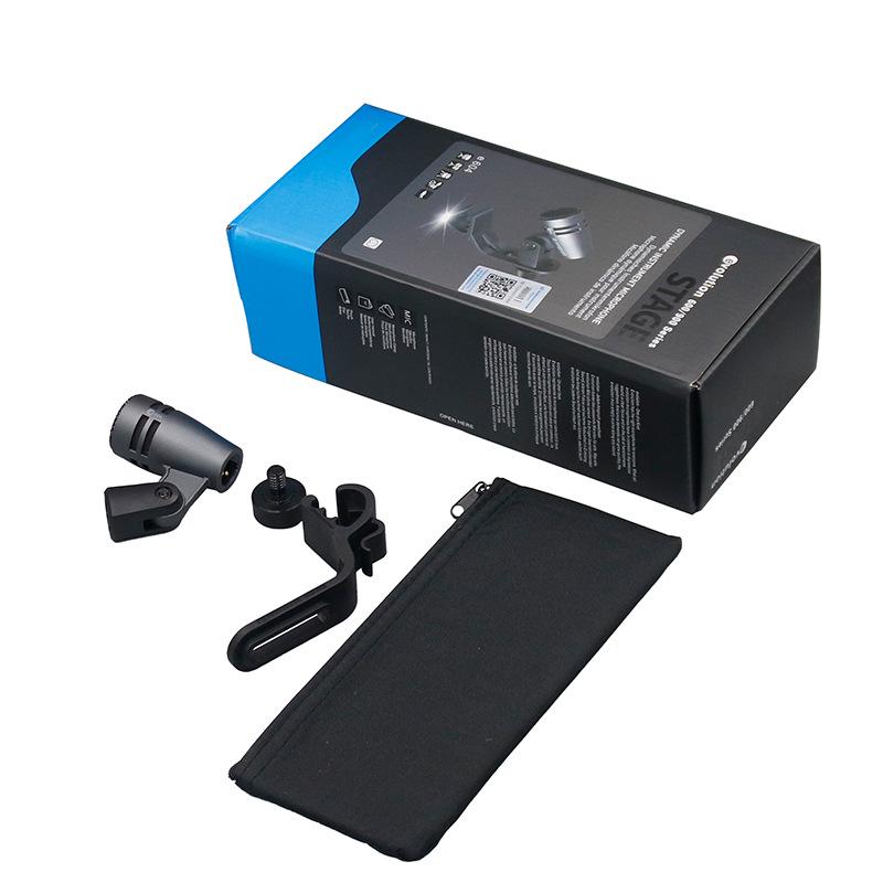 

E604 Динамический инструментальный микрофон для томов и малых барабанов - Высокое качество звука, шумоподавление