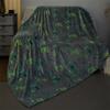 Dinosaur Glow-in-the-Dark Flannel Blanket for Kids - Autumn/Winter Coral Fleece