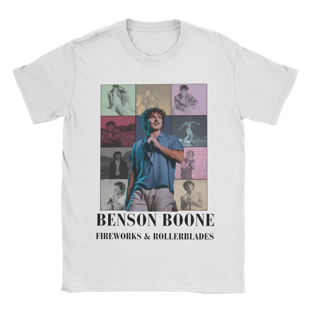 Mens TShirts One Hit Wonder Benson Boone Vintage Cotton Tee Shirt Short Sleeve T Shirt O Neck Clothing 4XL 5XL