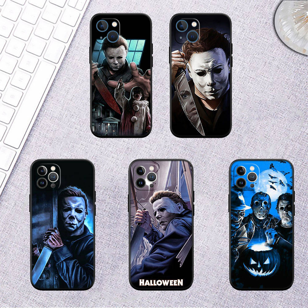 Buy Halloween Michael Myers Case for iPhone 8 11 12 13 14 Moto G9 G10