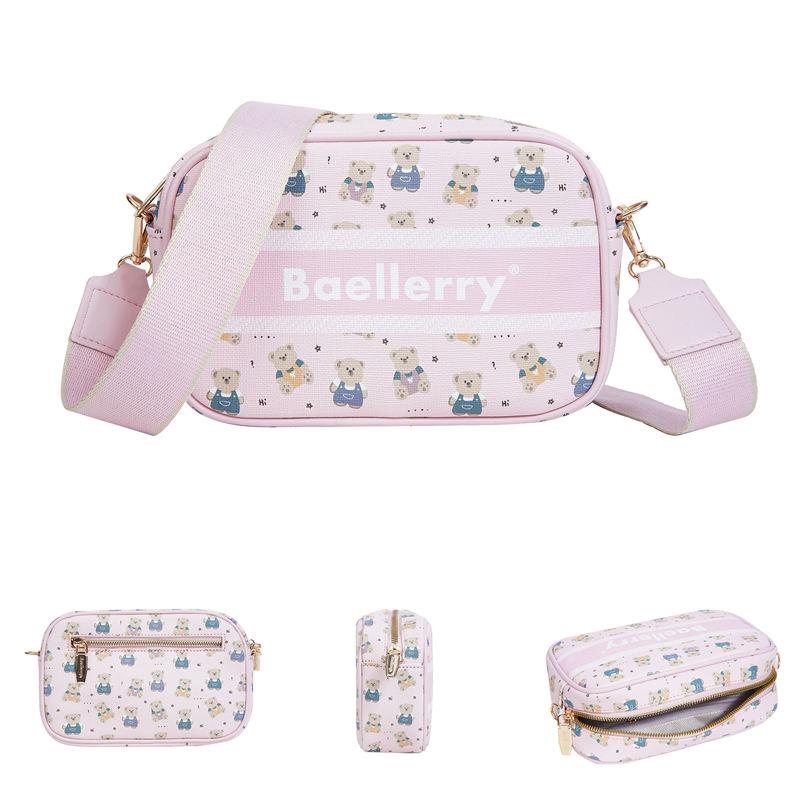 Baellerry Women Fashion Shoulder Bags Casual Zipper Phone Bag Cute Coin Purse Crossbody Messenger Bags