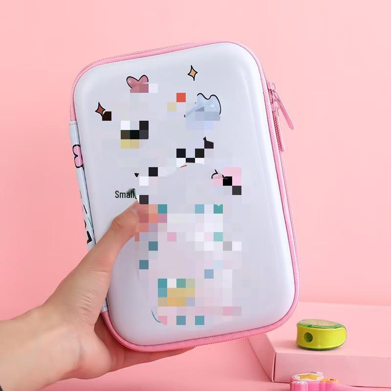 Cartoon Astronaut Large Capacity Pencil Case - Multi-purpose EVA Pencil Box for Kids