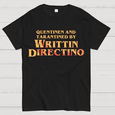 Writtin Directino 100% Cotton Summer Casual Cool Loose T-Shirt