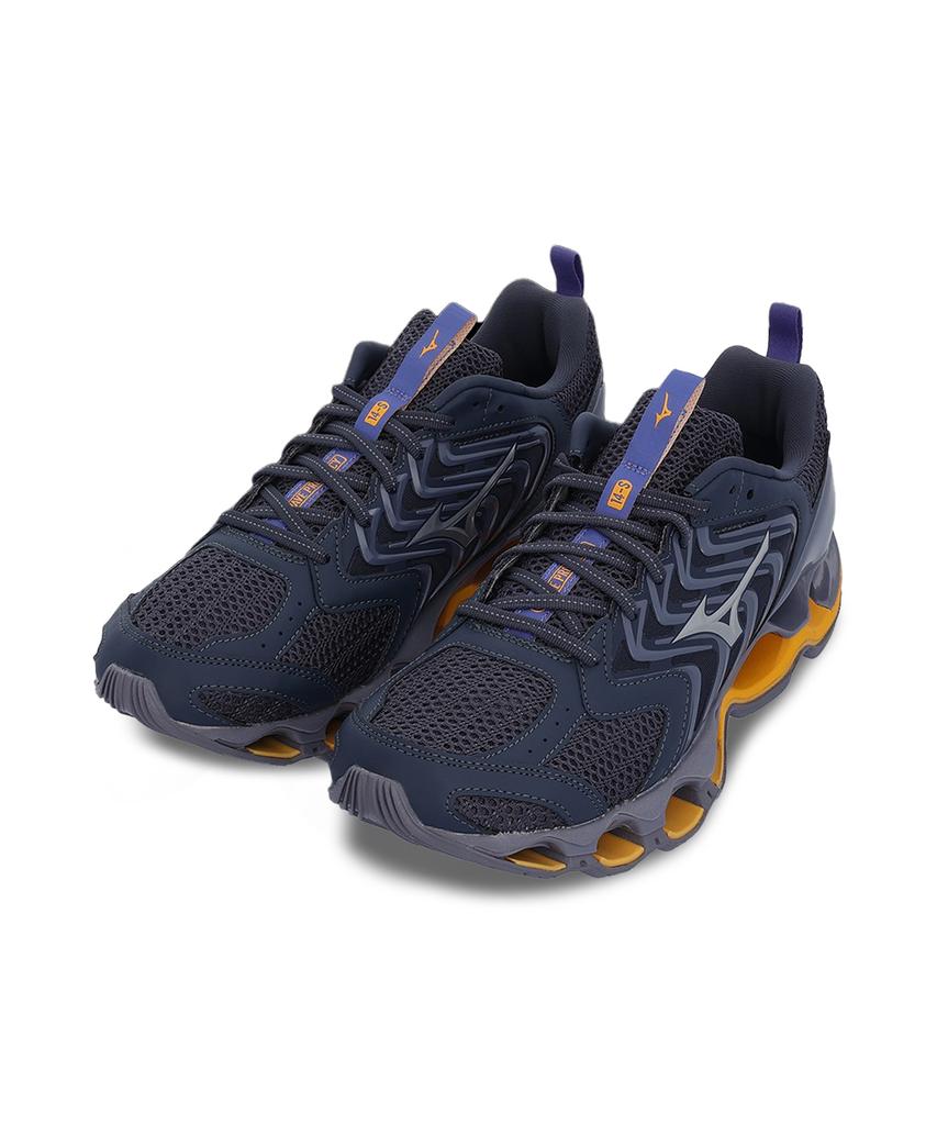 Mizuno (Unisex) Wave Prophecy 14 S - Odyssey Grey:Silver:Citrus / J1Gc258382