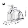 Cat Cage Anti-Scratch Grooming Cage for Cats Mesh Metal Tool for Pet Washing Grooming Travel Car Ride Home Puppy Indoor Kitten