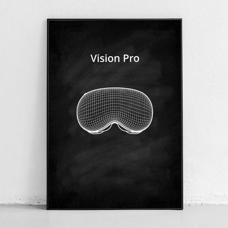 Initial Iphone Blueprint Poster Canvas Printing IPhone in 2007 Blueprint Wall Art Decor Modern Communication Store Home Wall Art