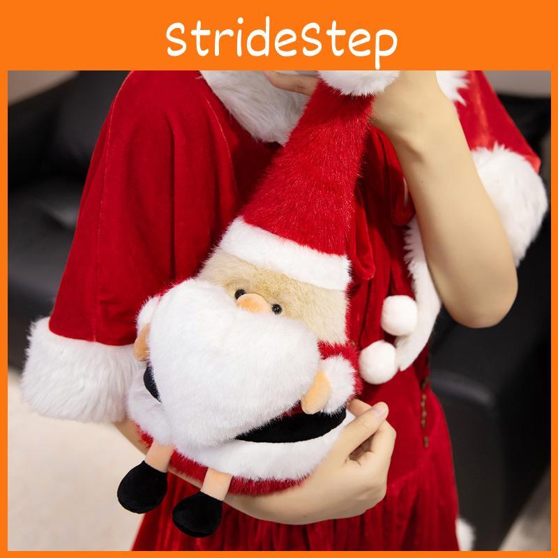 Christmas Claus Santa Plush Toy With Pp Cotton For Holiday Gift Room Decoration
