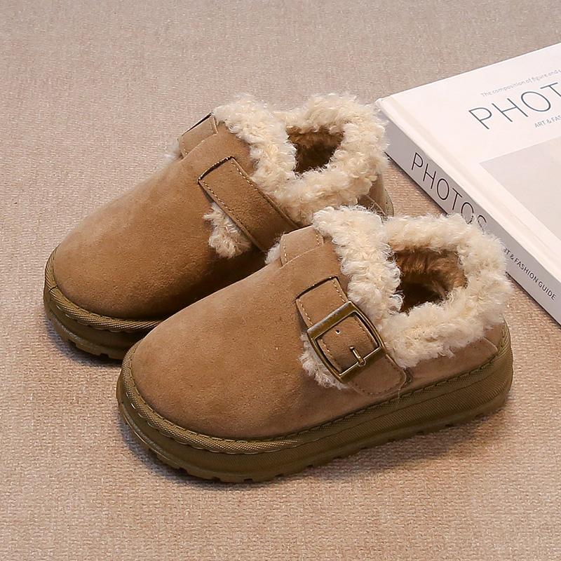 

Зимняя детская обувь, роскошные ботинки для девочек, модные теплые туфли на плоской подошве, детская хлопковая обувь, повседневные плюшевые шорты, ботинки для девочек 34 хаки