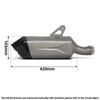 Waterbird R1300 ADV Titanium Rear Exhaust Pipe for Locomotives and Motorcycles