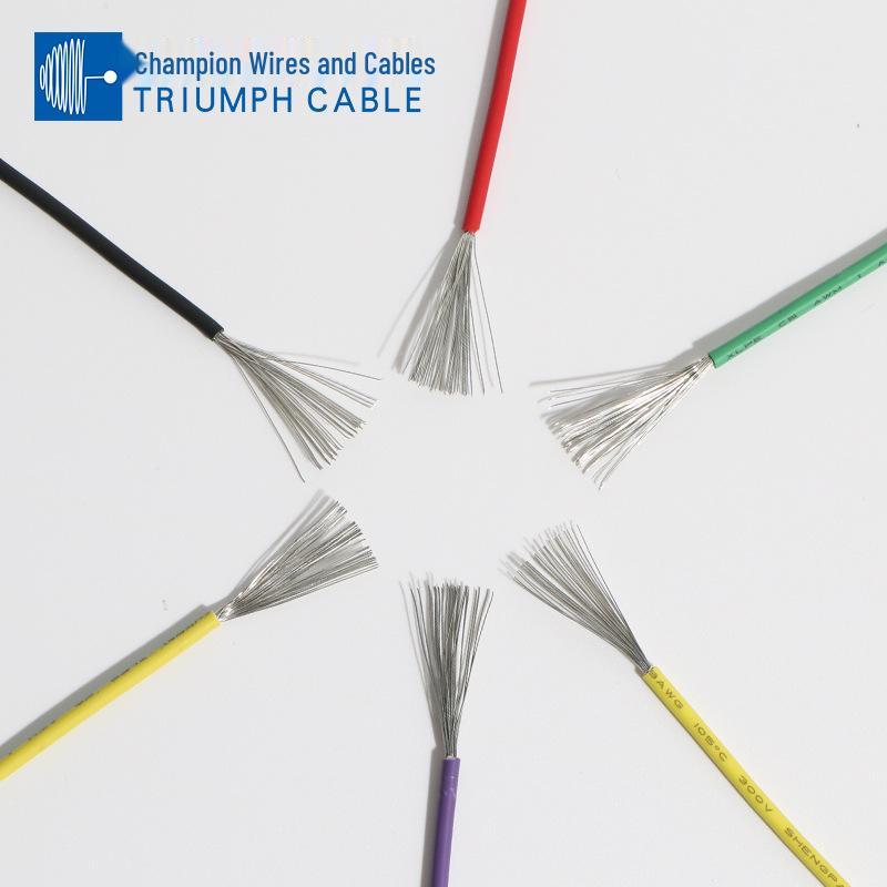 Low Smoke Halogen-Free UL3385-26A Electronic Wire: 300V Voltage, 105°C Temp Resistance, Flame Retardant Insulation