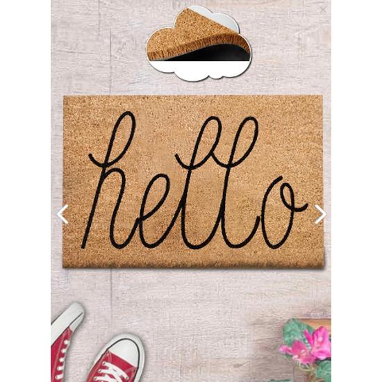 Coco Natural Koko Doormat Bristle Doormat Νήμα καρύδας