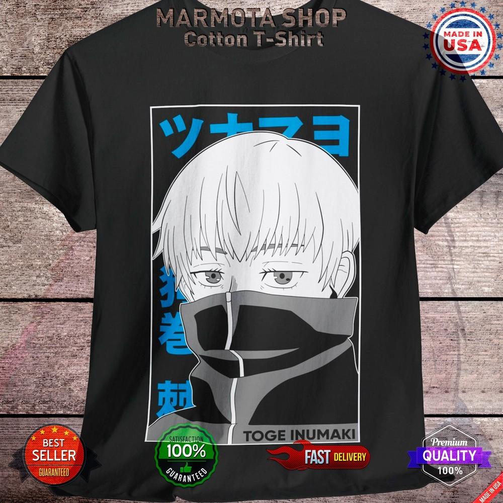 

Toge Inumaki Jujutsu Kaisen T-Shirt Gojo Satoru Anime Japanese Tee Shirt JJK All L