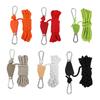 Tent Rope Hanger Adjusted Internal Gear Ratchets Liftings Pulleys Lanyards Plant Growth Tent Lanyards with Carabiner