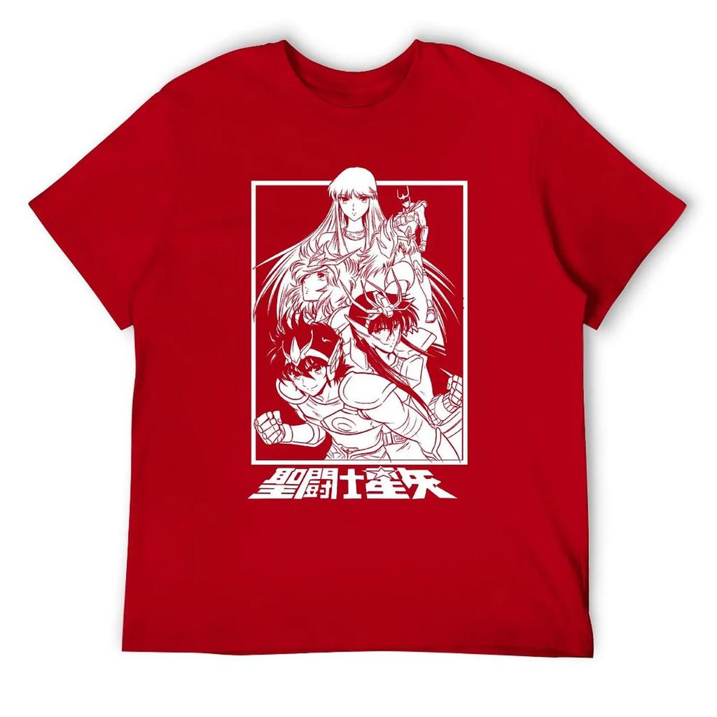 SAINT SEIYA Classic For Sale Round Neck T-shirt Movement Tees Top Quality Funny Novelty Travel USA Size