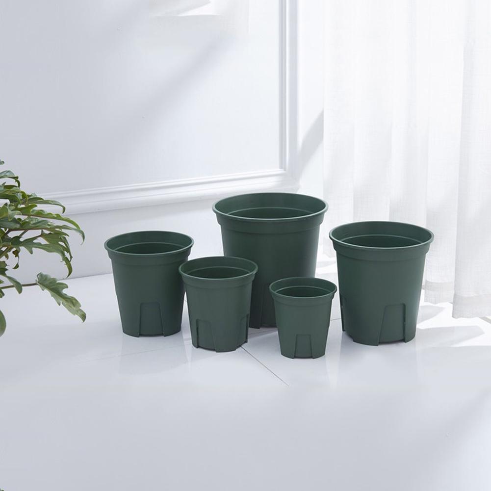 FlowerPot Planter Garden Decoration Plastic Breathable Nursery Pots Plant Pots Flower Round Succulent Plant Pot Cactus Bonsai
