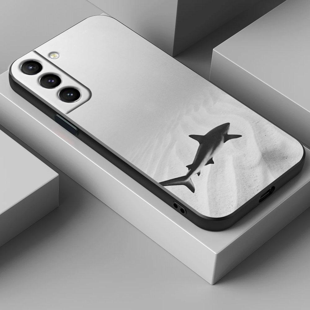 Ozean Walhai Schwimmen S26Ultra Hülle Für Samsung Galaxy S26 S25 S24 S23 S20 S21 FE S22 Ultra Plus 5G Hüllen Weiche Handyhülle