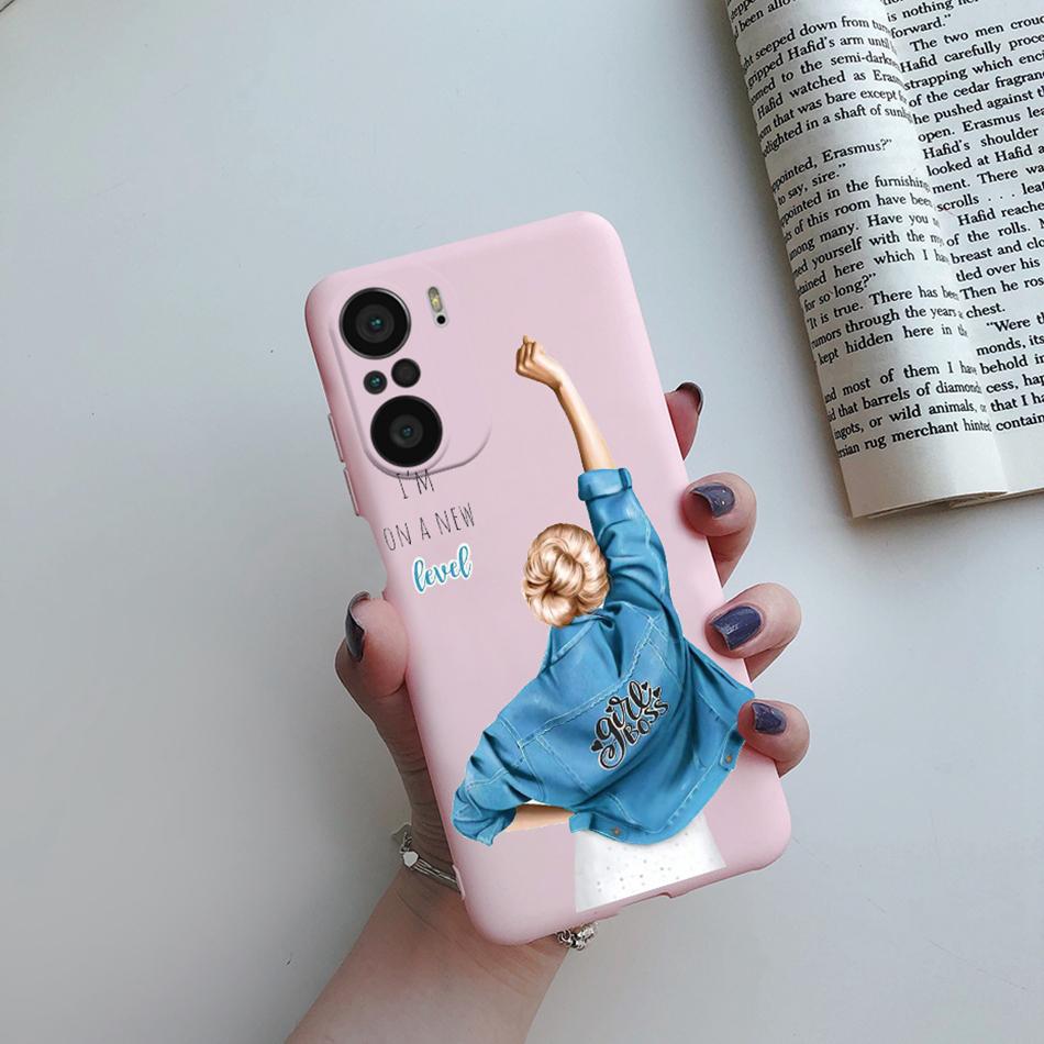 For Xiaomi POCO F3 Case Soft Back Cover Fashion Rainbow Love Heart Silicone Phone Protector Case For Xiaomi mi POCO F3 F 3 Funda