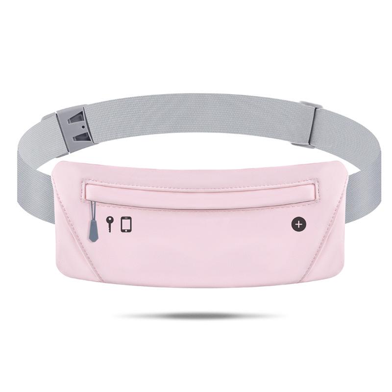 

Lightweight Running Waist Bag Sports Belt Pouch Phone Bag Men Women Waist Pack Lightweight Gym Sports Belt Fitness Bag розовый