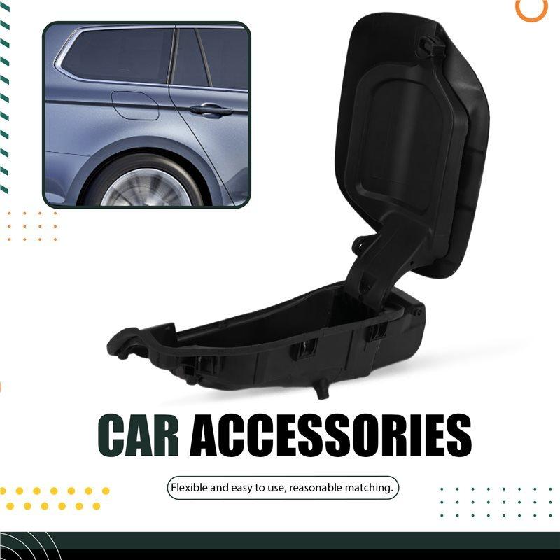 For For VW Passat B8 2015- Car Fuel Gas Tank Filler Door Lid Flap Cover 3GD809999 3G5809857C Black