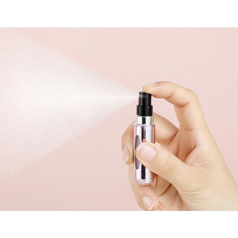 5 ml Parfüm Nachfüllflasche Tragbare Mini Nachfüllbare Spraydose Duftpumpe Leere Kosmetikbehälter Zerstäuber für Reisewerkzeug Hot