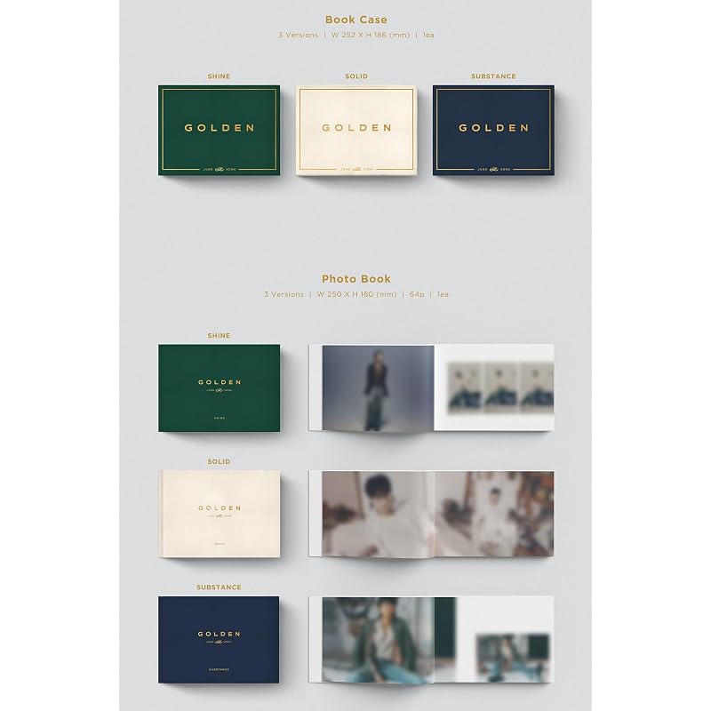 JUNG KOOK 'GOLDEN' (Edizione coreana)