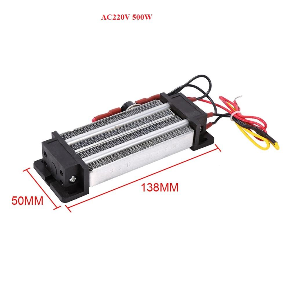thumbnail image 2 of 1000W AC DC 220V Insulated PTC Ceramic Air Heater ... – Grandado 2 of 9