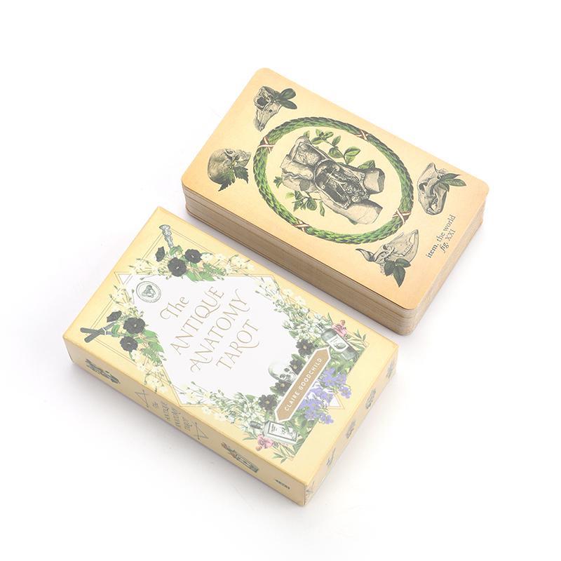 

78 шт Античная анатомия Все английские настольные игры Таро Карты Семейное собрание