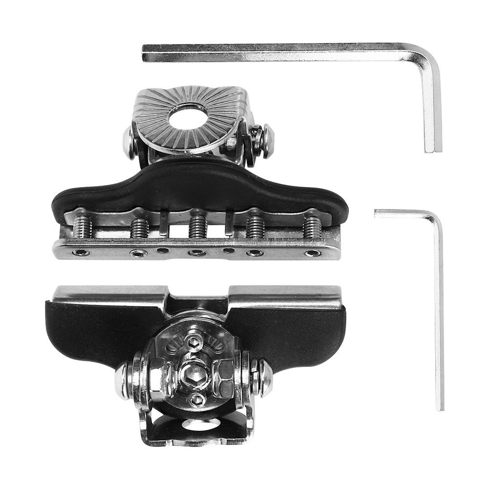 Stainless Steel Rotatable Hood Light Bar Bracket Spotlights Clamp Holders IP68 Waterproof Universal Car Accessory