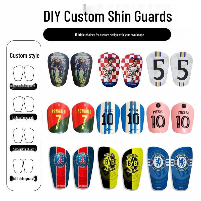 Customized Insert-Style Anti-Collision Mini Shin Guards for Men & Women